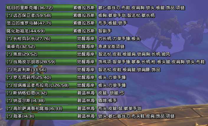 魔兽世界385装备稀有追踪WA分享_游戏攻略_第1张_ab游戏 魔兽世界385装备稀有追踪WA分享_http://www.abetid.com_游戏攻略_第1张