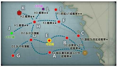 战舰少女R6-1带路条件解析_游戏攻略_第2张_ab游戏 战舰少女R6-1带路条件解析_http://www.abetid.com_游戏攻略_第2张
