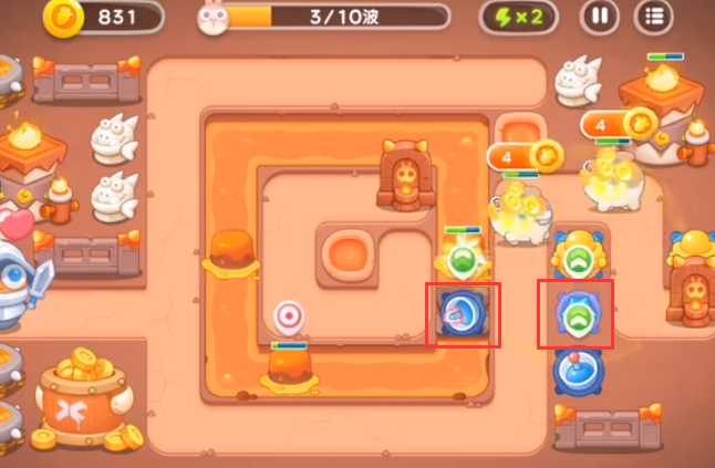 保卫萝卜4饿龙传说第38关通关攻略_游戏攻略_第3张_ab游戏 保卫萝卜4饿龙传说第38关通关攻略_http://www.abetid.com_游戏攻略_第3张