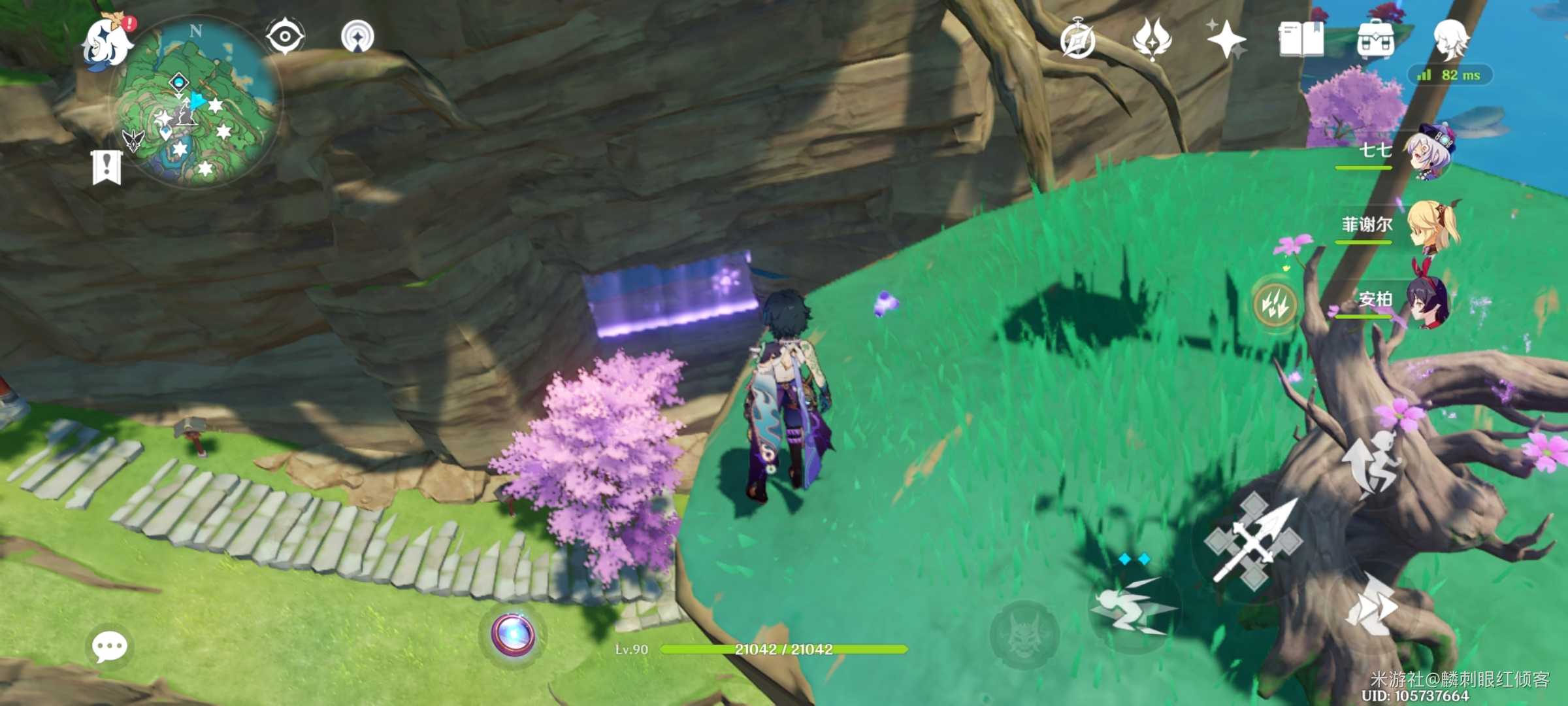 原神鸣神大社雷神瞳获取攻略_游戏攻略_第6张_ab游戏 原神鸣神大社雷神瞳获取攻略_http://www.abetid.com_游戏攻略_第6张