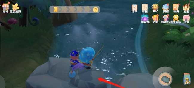 摩尔庄园黑森林钓鱼技巧分享_http://www.abetid.com_游戏攻略_第5张