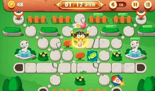保卫萝卜3公园22关攻略_http://www.abetid.com_游戏攻略_第2张