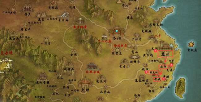 天龙八部黄龙洞路线指南_http://www.abetid.com_游戏攻略_第2张