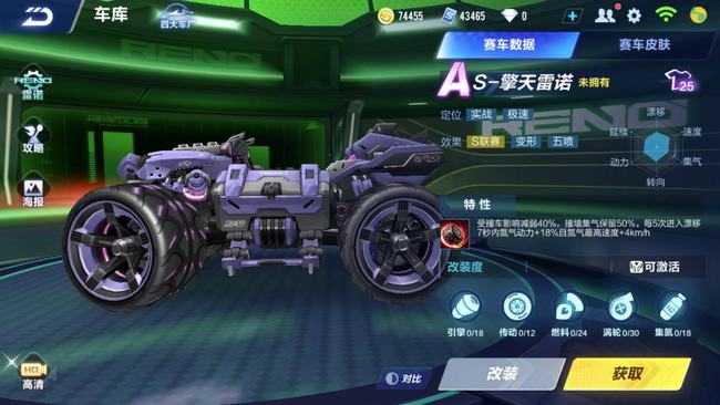 qq飞车经典雷诺评测_http://www.abetid.com_游戏攻略_第2张