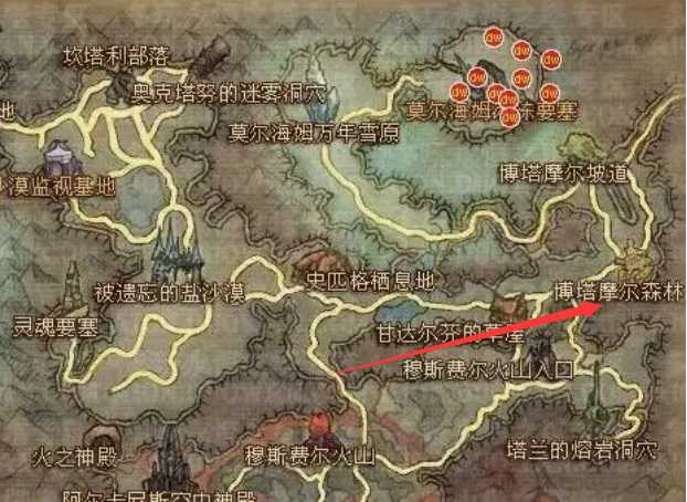 永恒之塔魔族采集分布详解_http://www.abetid.com_游戏攻略_第2张