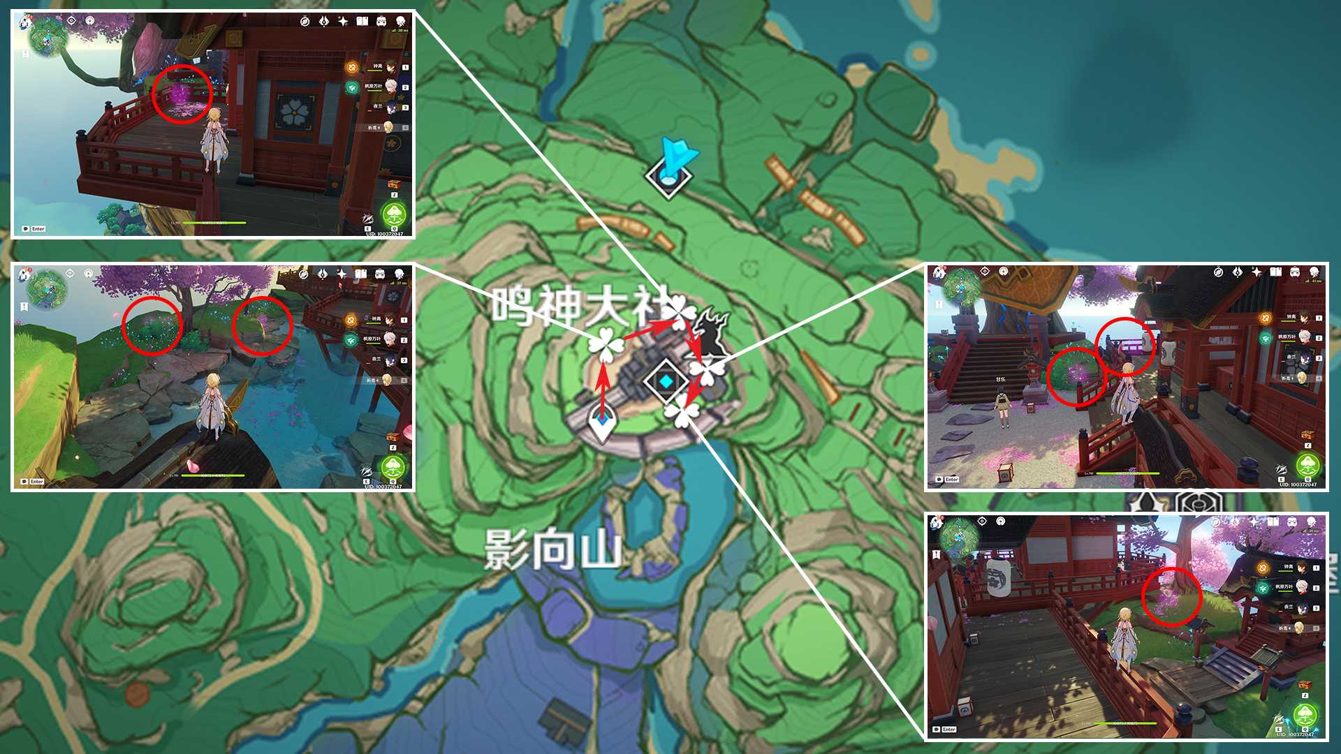 原神绯樱绣球收集路线指南_游戏攻略_第2张_ab游戏 原神绯樱绣球收集路线指南_http://www.abetid.com_游戏攻略_第2张